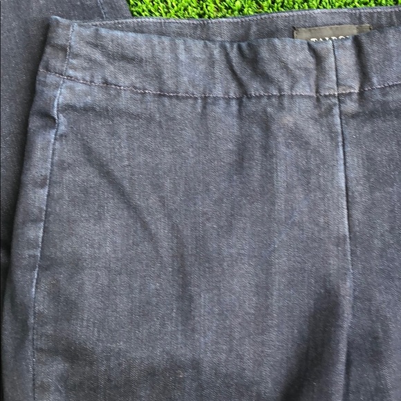 Talbots slim ankle side zip denim pant - Picture 7 of 9